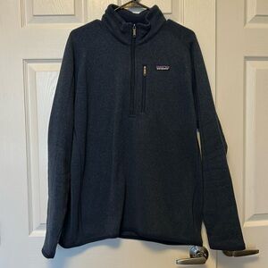 Men’s Patagonia Better Sweater Navy Blue Quarter-Zip